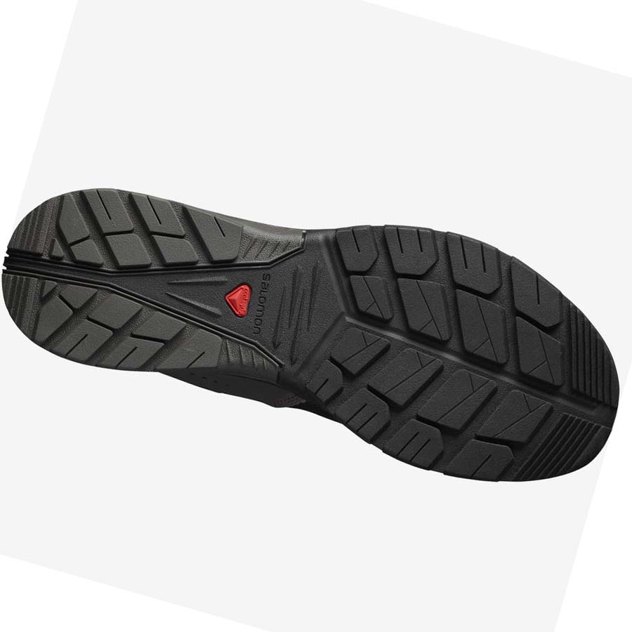 Tenis Senderismo Salomon TECH AMPHIB 4 Hombre Negros Grises | MX 3625JPQ